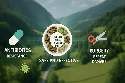 WilltheDiseaseRecurAfterTreatmentwithDiureticandAnti-inflammatoryPill