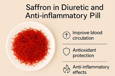 SaffroninDiureticandAnti-inflammatoryPill