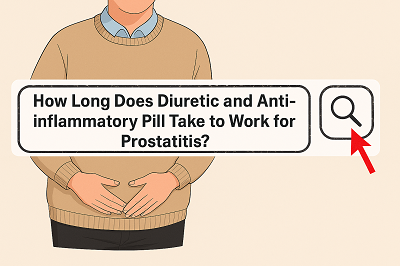 HowLongDoesDiureticandAnti-inflammatoryPillTaketoWorkforProstatitis