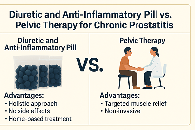DiureticandAnti-InflammatoryPillvs.PelvicTherapyforChronicProstatitis