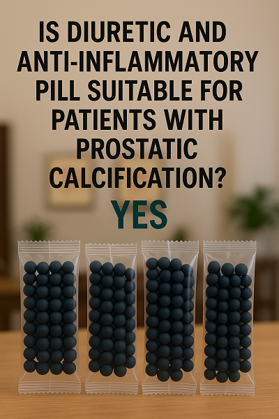 Is Diuretic and Anti-inflammatory Pill Suitable for Patients with Prostatic Calcification
