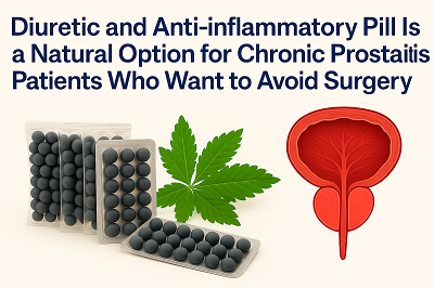 DiureticandAnti-inflammatoryPillIsaNaturalOptionforChronicProstatitisPatientsWhoWanttoAvoidSurgery