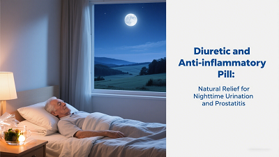 DiureticandAnti-inflammatoryPillforNighttimeUrinationandProstatitis