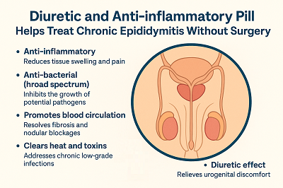 DiureticandAnti-inflammatoryPillHelpsTreatChronicEpididymitisWithoutSurgery