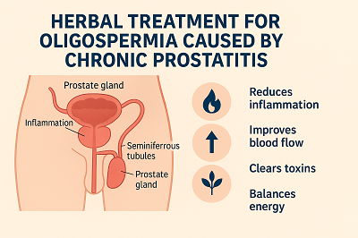 DiureticandAnti-inflammatoryPillEffectivelyTreatsOligospermiaCausedbyChronicProstatitis