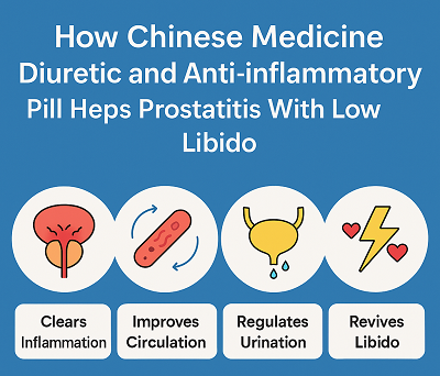 HowChineseMedicineDiureticandAnti-inflammatoryPillHelpsProstatitisWithLowLibido