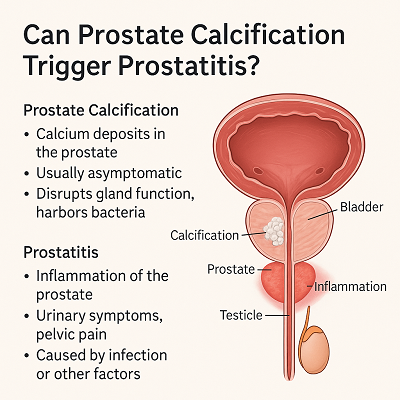 CanProstateCalcificationTriggerProstatitis