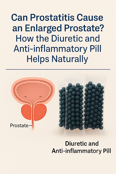 DiureticandAnti-inflammatoryPillforEnlargedProstateDuetoProstatitis