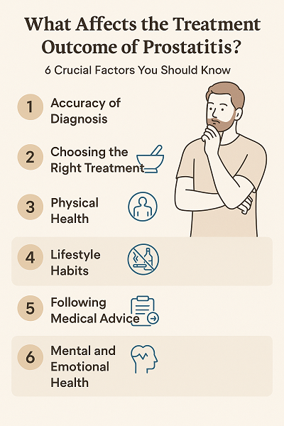 WhatAffectstheTreatmentOutcomeofProstatitis