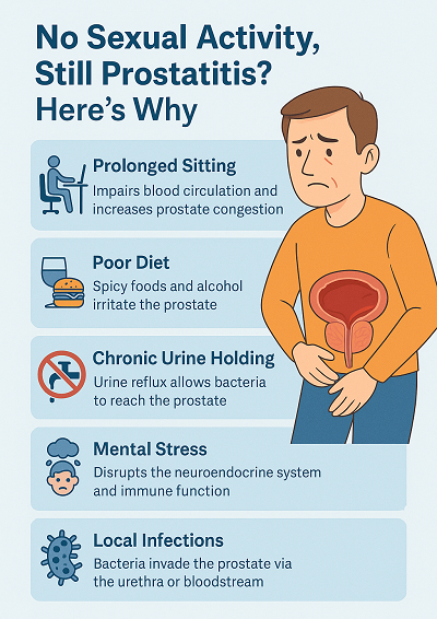 NoSexualActivity,StillProstatitis