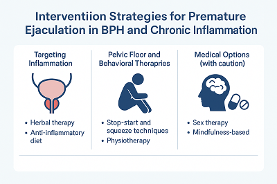 InterventionStrategiesforPrematureEjaculationinPatientswithBenignProstaticHyperplasiaandChronicInflammation